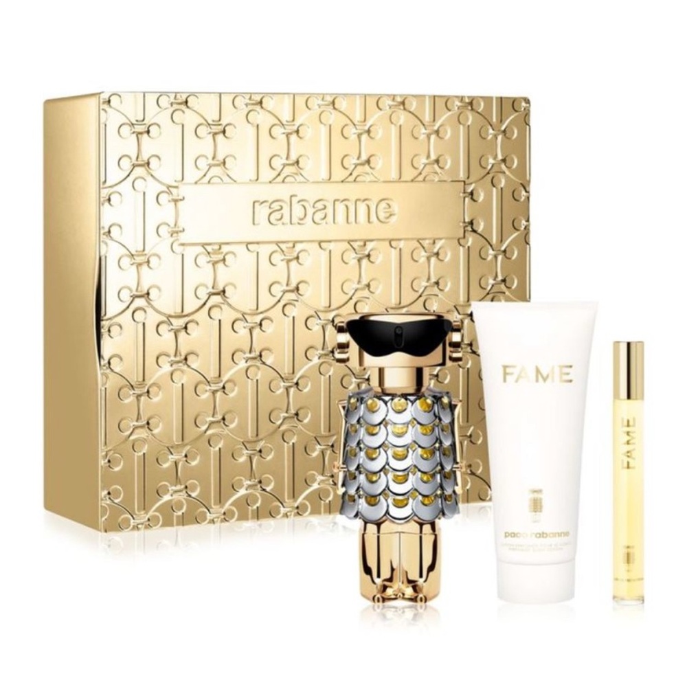Paco Rabanne Fame Eau De‎ Parfum Gift Set 3pc - Picture 3 of 3